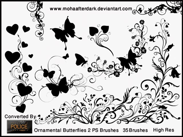 Ornamental Butterflies 2