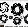 Abstract round
