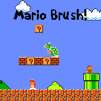 Mario GIMP Brush