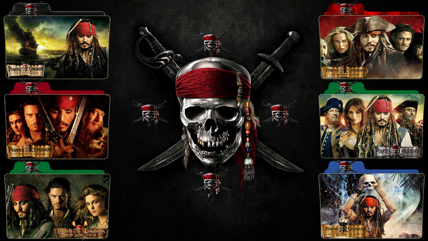 Pirates Of The Caribbean Folder Icon Pack