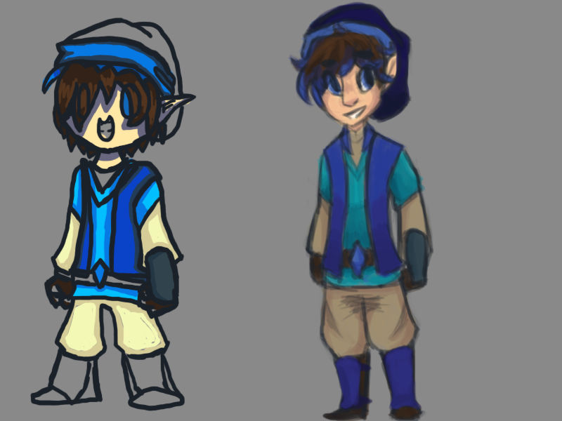 Gijinka Wade concept art redraw by junodesajuno on DeviantArt