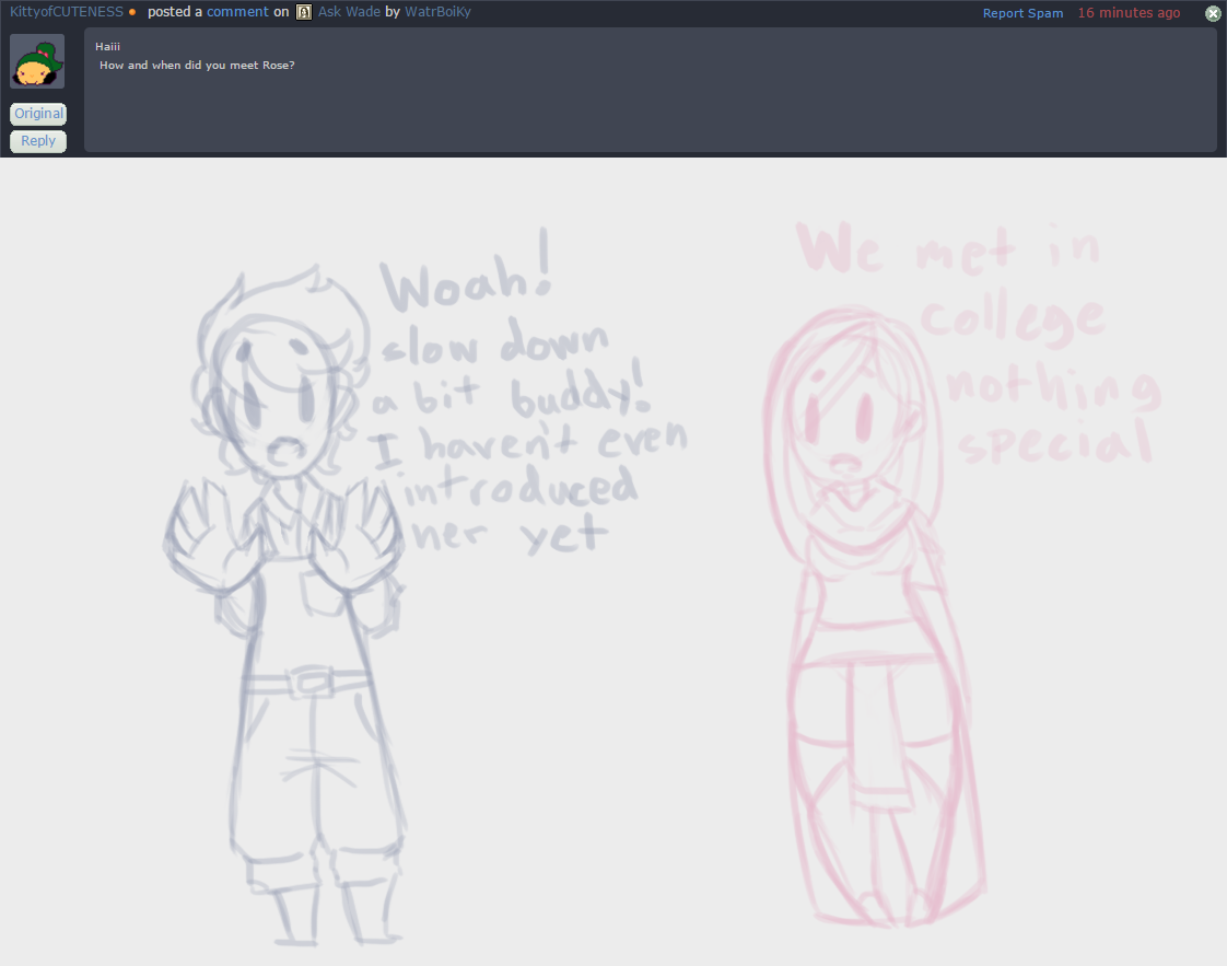 Ask Wade no.03 by junodesajuno on DeviantArt