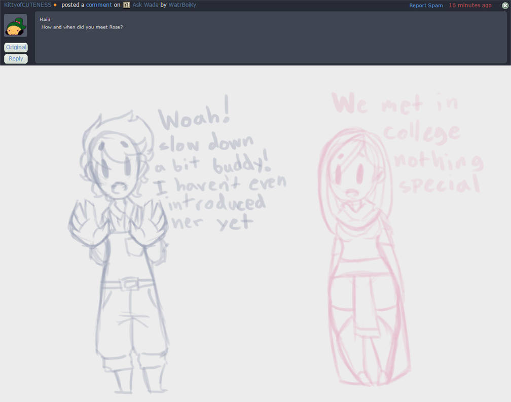 Ask Wade no.03 by junodesajuno on DeviantArt