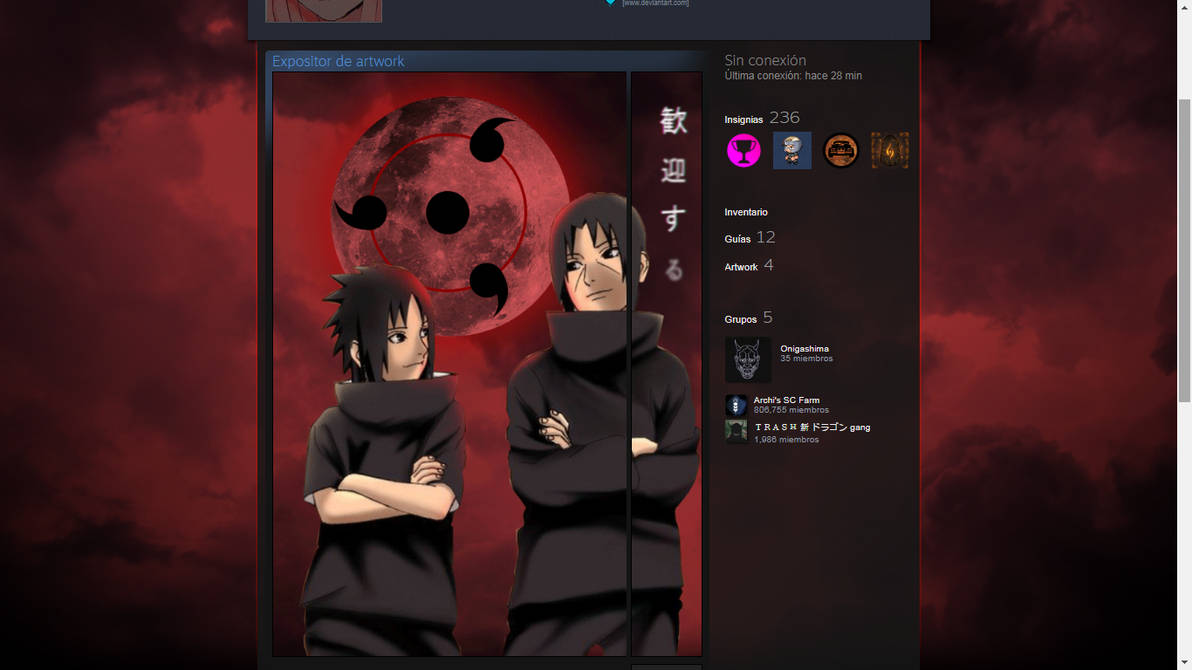 Itachi And Sasuke Artwork Design Animated By Itsalecs On Deviantart