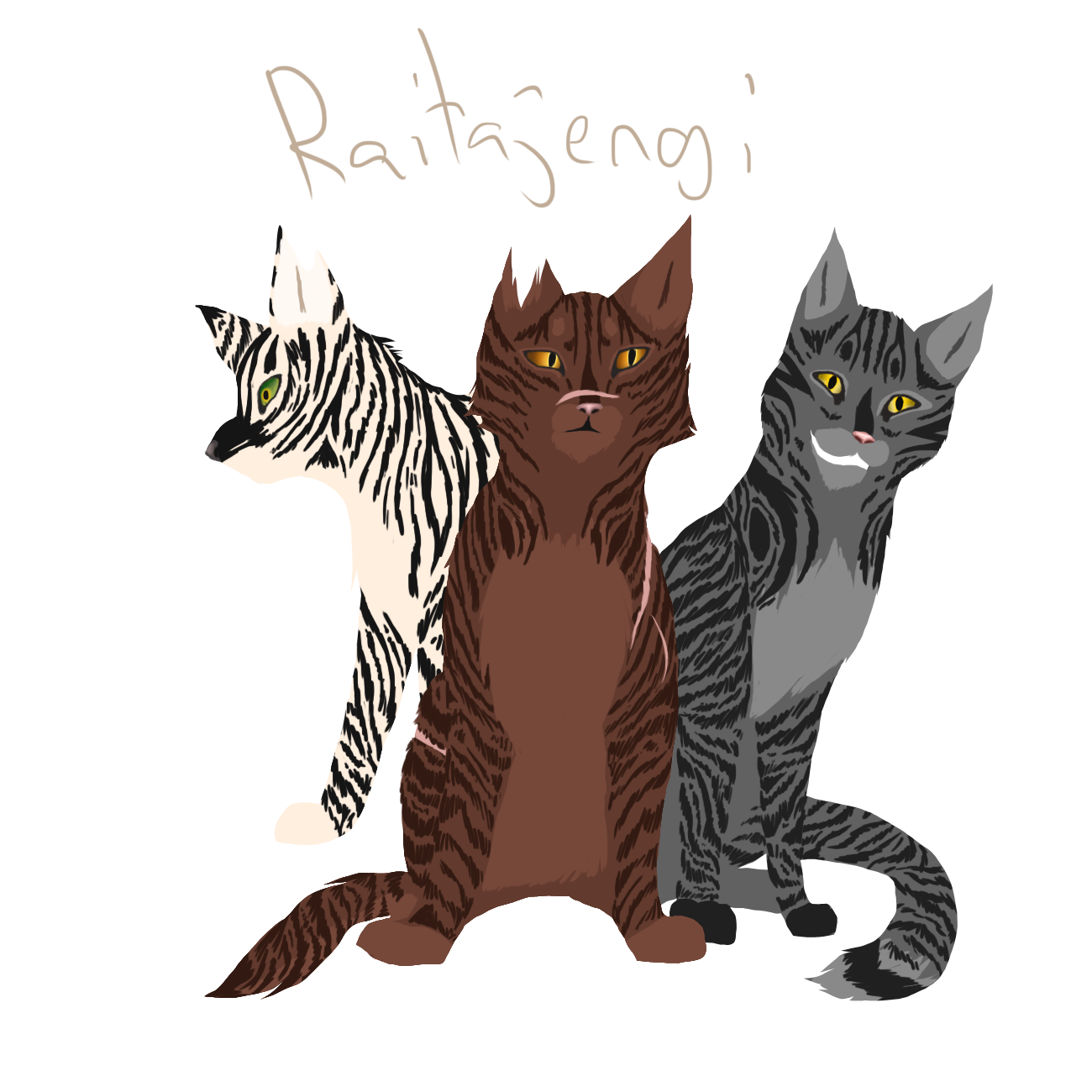 The Stripe Gang W.I.P by Mangetsuwolf on DeviantArt