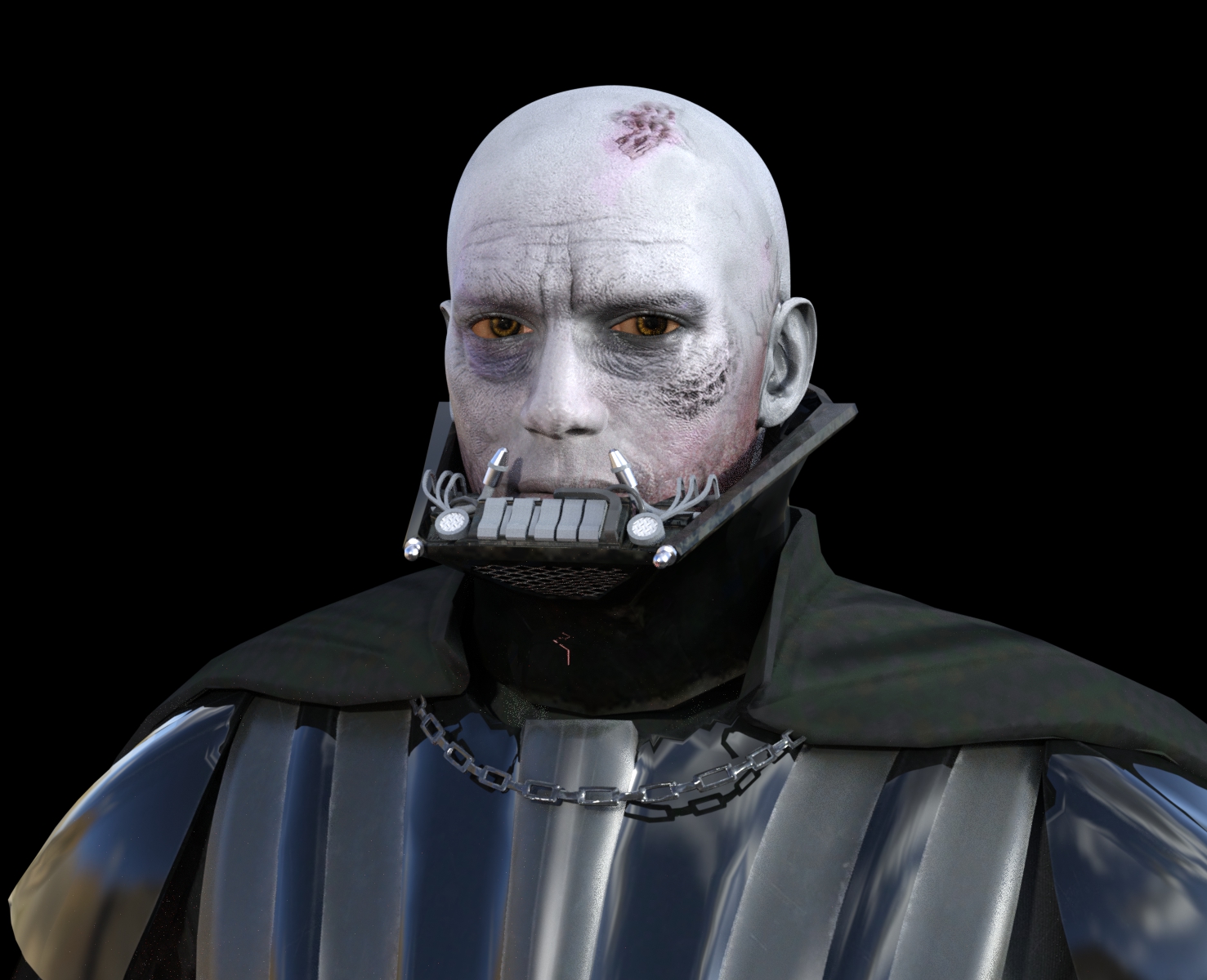 Unmasked vader sales