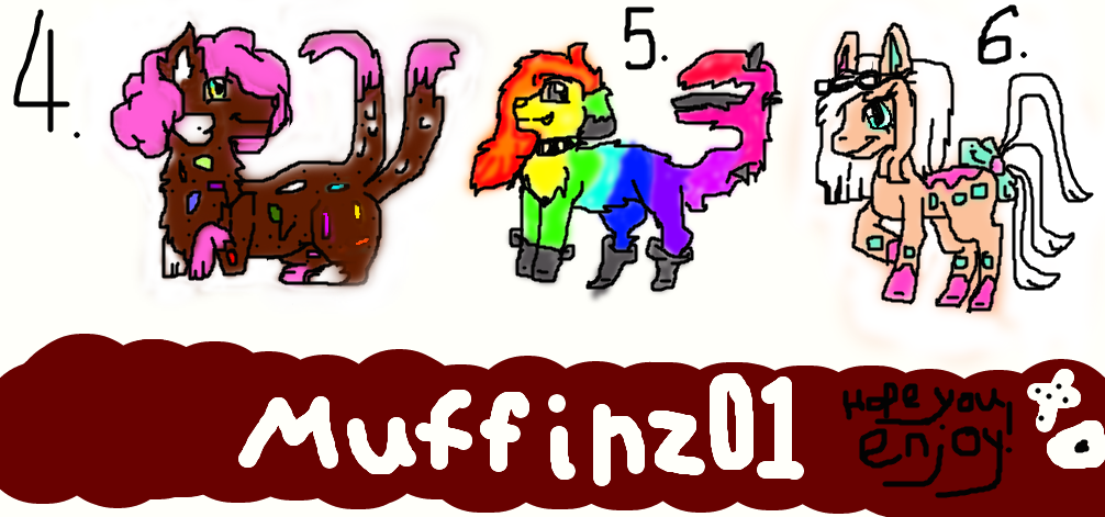 Raffle Adopts 2 by Muffinz01 on DeviantArt