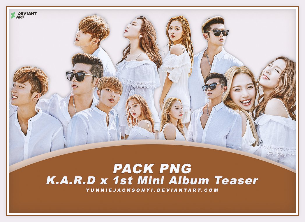 [PNG Pack #8] KARD x 1st Mini Album Teaser