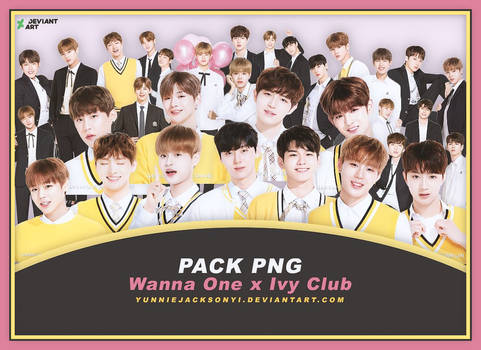 [PNG Pack #28] Wanna One x Ivy Club