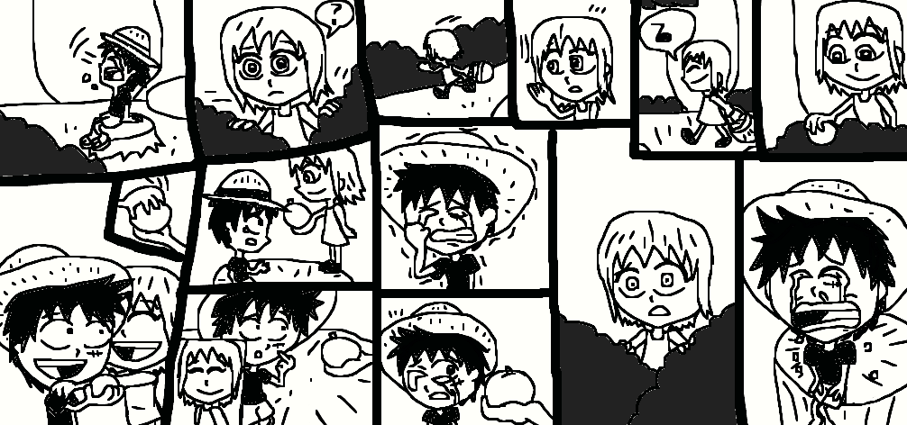 Cheer up luffy