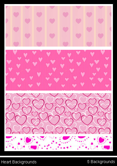 Heart Pattern Backgrounds