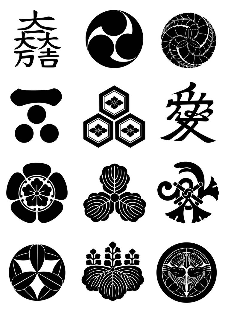 Samurai Family Crests by EdgeKagami on DeviantArt