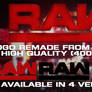 New WWE RAW Logo Remake
