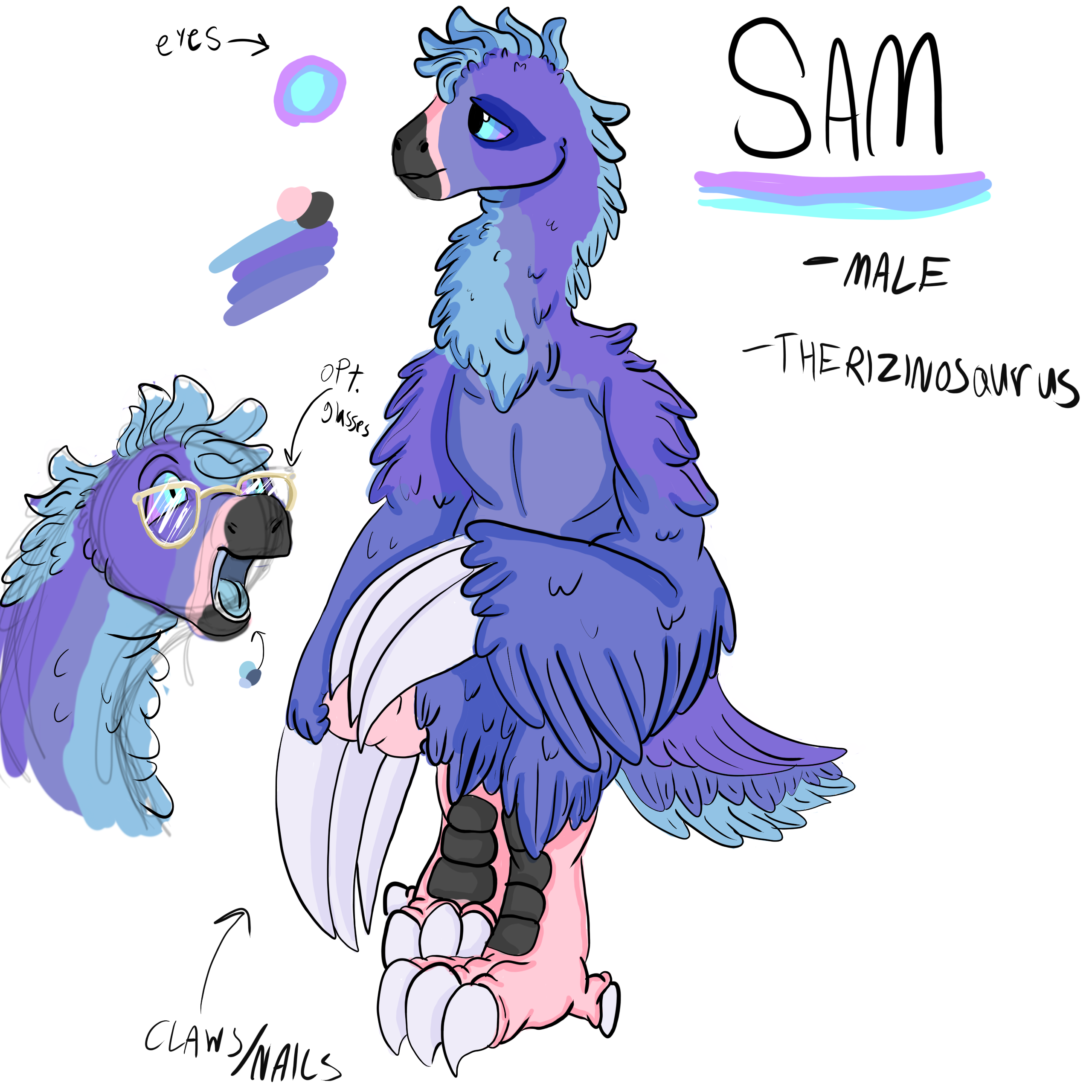 Sam ref by TARDISCHASER42 on DeviantArt