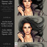 Hair tutorial with brushes