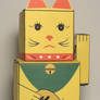 Lucky Cat Cubee - Gold