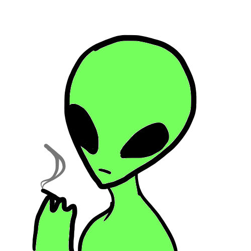 Animation Local Alien 2 Cool 4 School Smokes Weed By Quivieres On Deviantart
