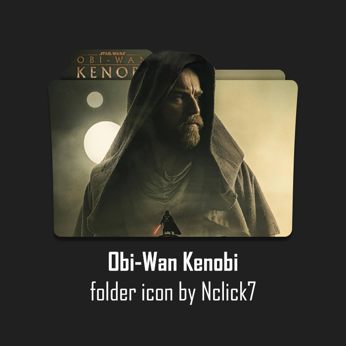 Obi-Wan Kenobi folder icon by Nclick7 on DeviantArt