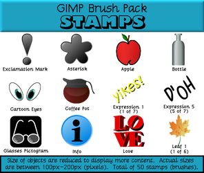 Stamps Brush Pack