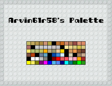 Arvin61r58's Palette