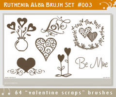 Brushset 03: Valentine Scraps