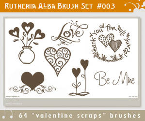 Brushset 03: Valentine Scraps