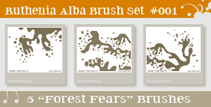 Brushset 01: Forest Fears