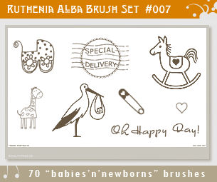 Brushset 07: Babies