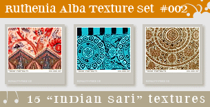 Texture Set 02: Indian Sari