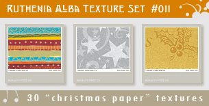 Texture Set 11: Xmas Paper 1