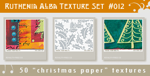 Texture Set 12: Xmas Paper 2