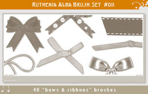 Brushset 11: Bows'n'Ribbons