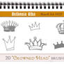 Brushset 21: Crowned Head
