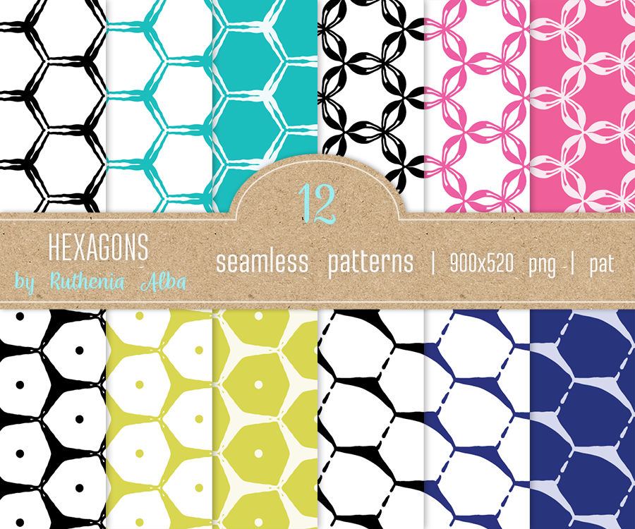 Texture Set #36: Hexagons