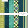 Cool Tone Pattern Papers