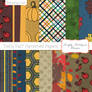 Hello Fall Patterned Papers