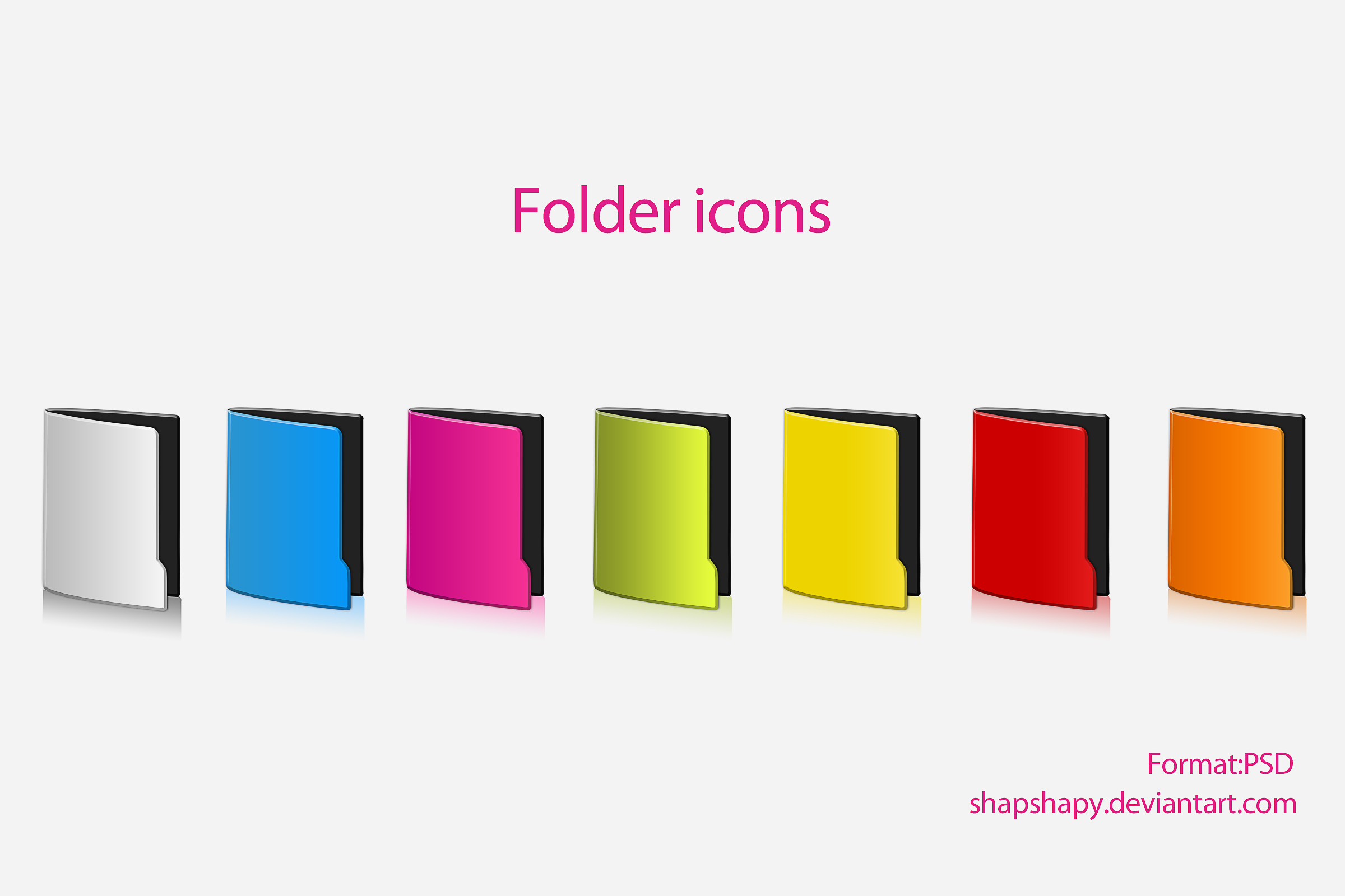 Folder icons