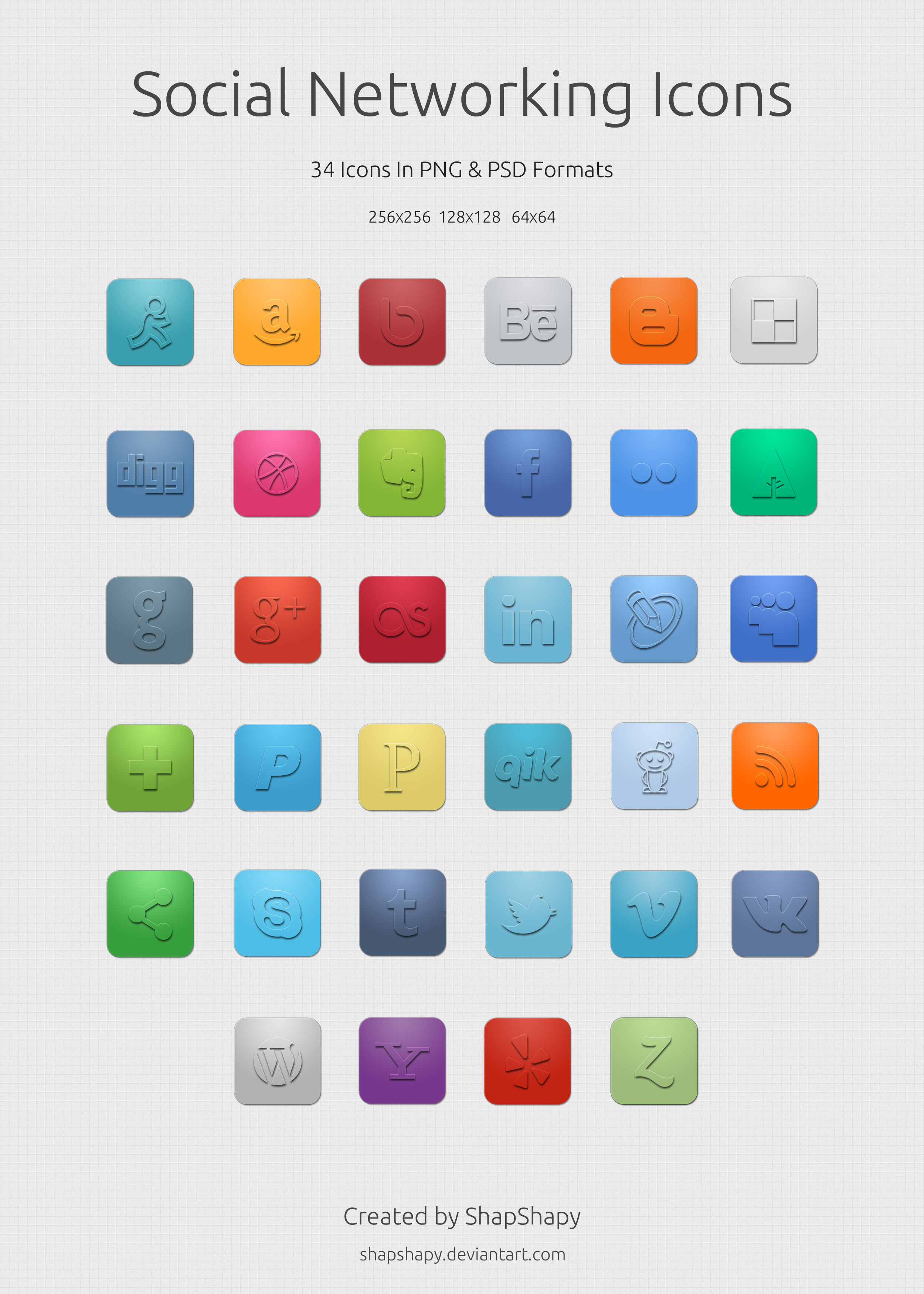 Social Networking Icons