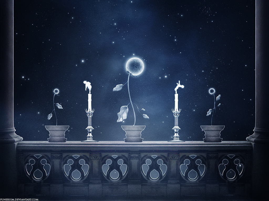 Moonflowers by Funerium