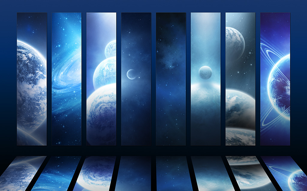 Cosmos collection V - Blue by Funerium