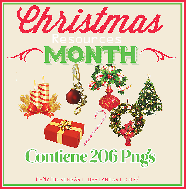 +Christmas Resource Month| PNG'S