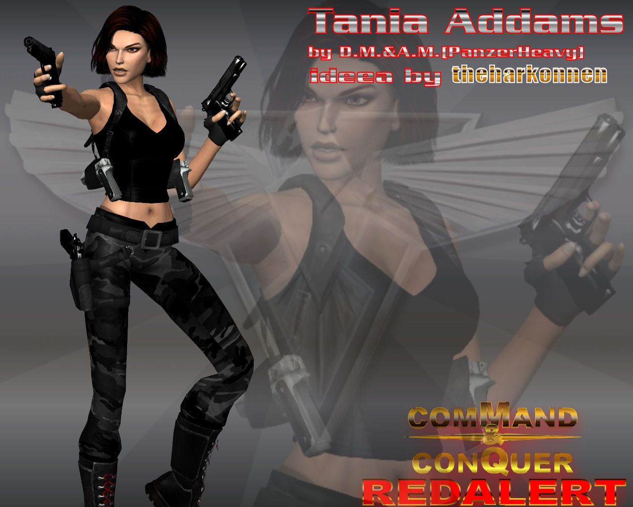 Tanya Addams from Red Alert XPS (Lara panzerheavy DeviantArt