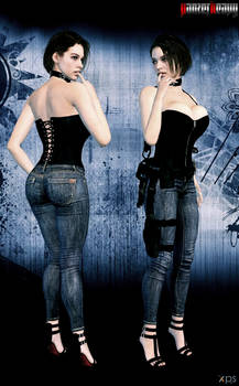 Jill Valentine - too much silicone?