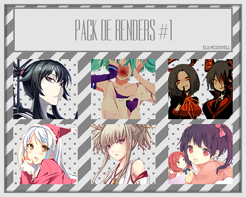 Render Pack #1 by ElaMcDowell on DeviantArt