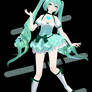 [MMD] TDA Heart Miku + Dl