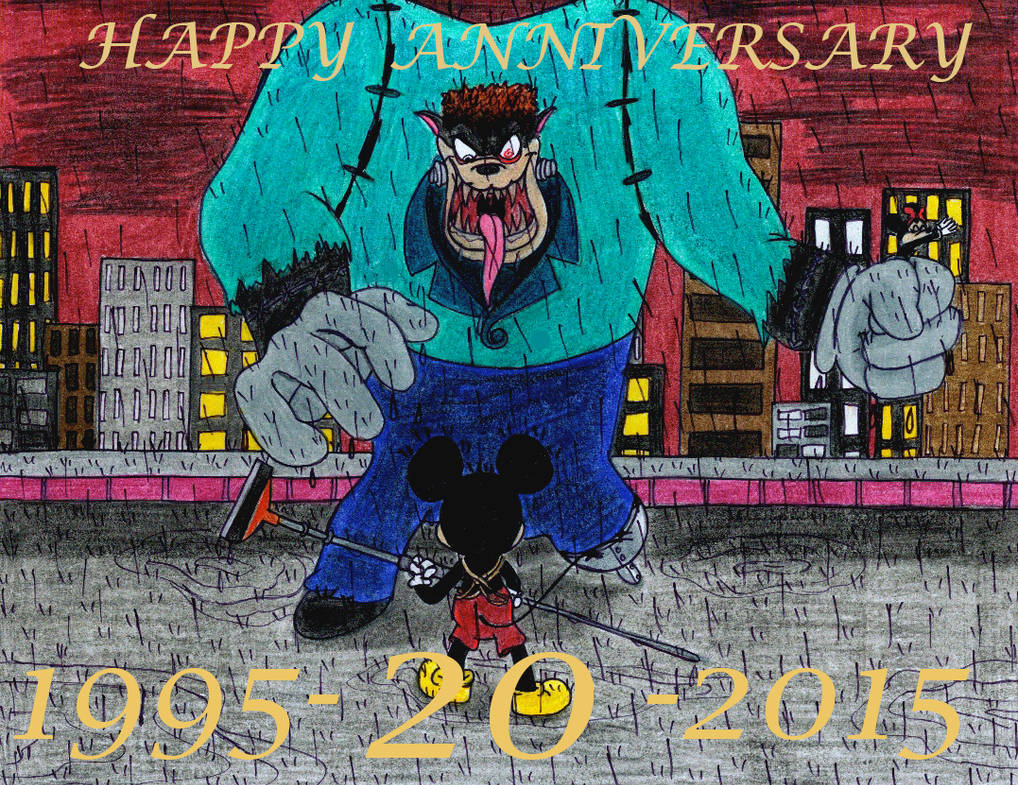 Mickey Mouse-Runaway Brain 20th Anniversary by Mickey Mouse-Runaway Brain 20th Anniversary by