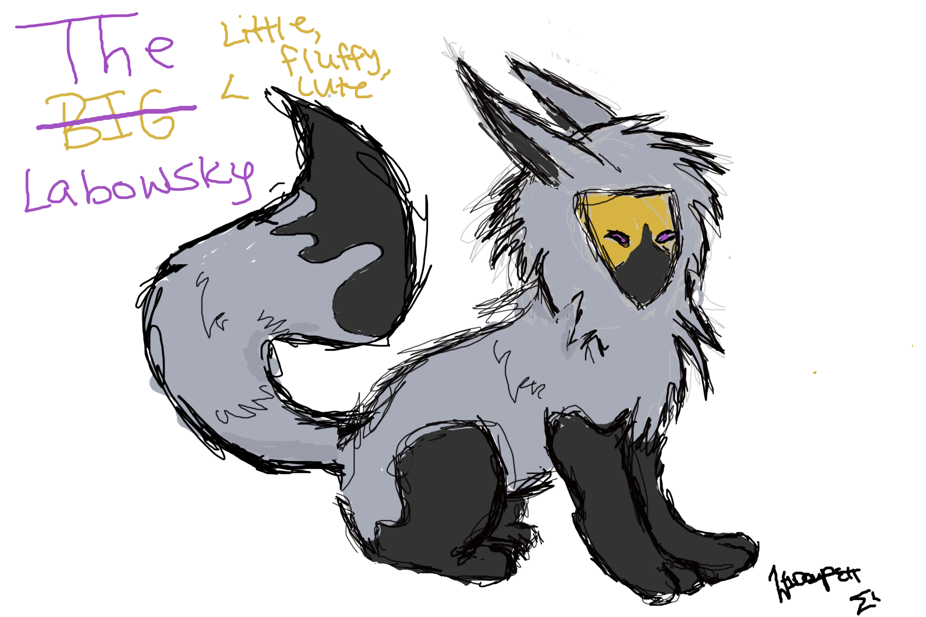 The Cute Labowsky by WIDOWPELT on DeviantArt