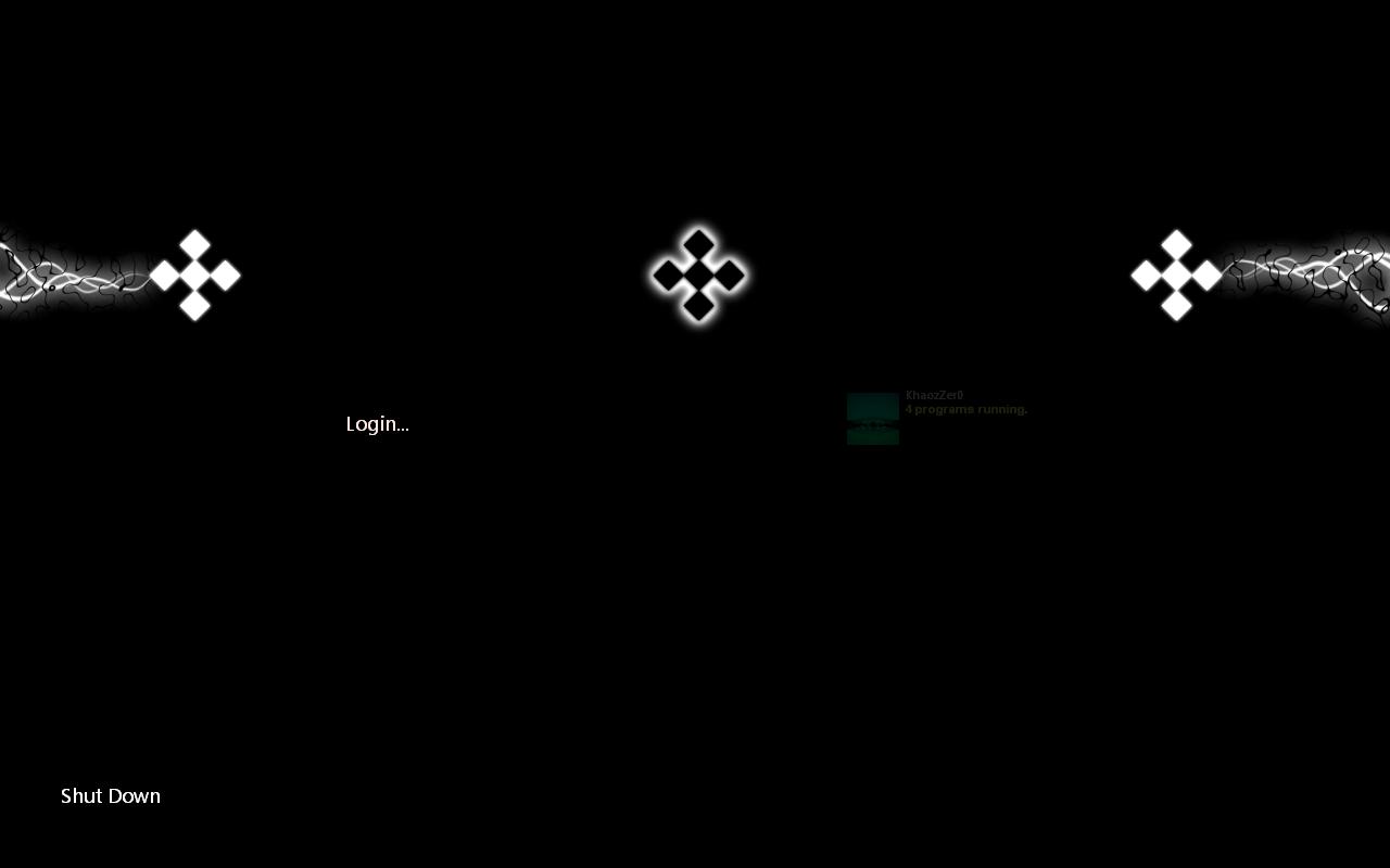 BLACK LOGIN By Oneup257 On DeviantArt