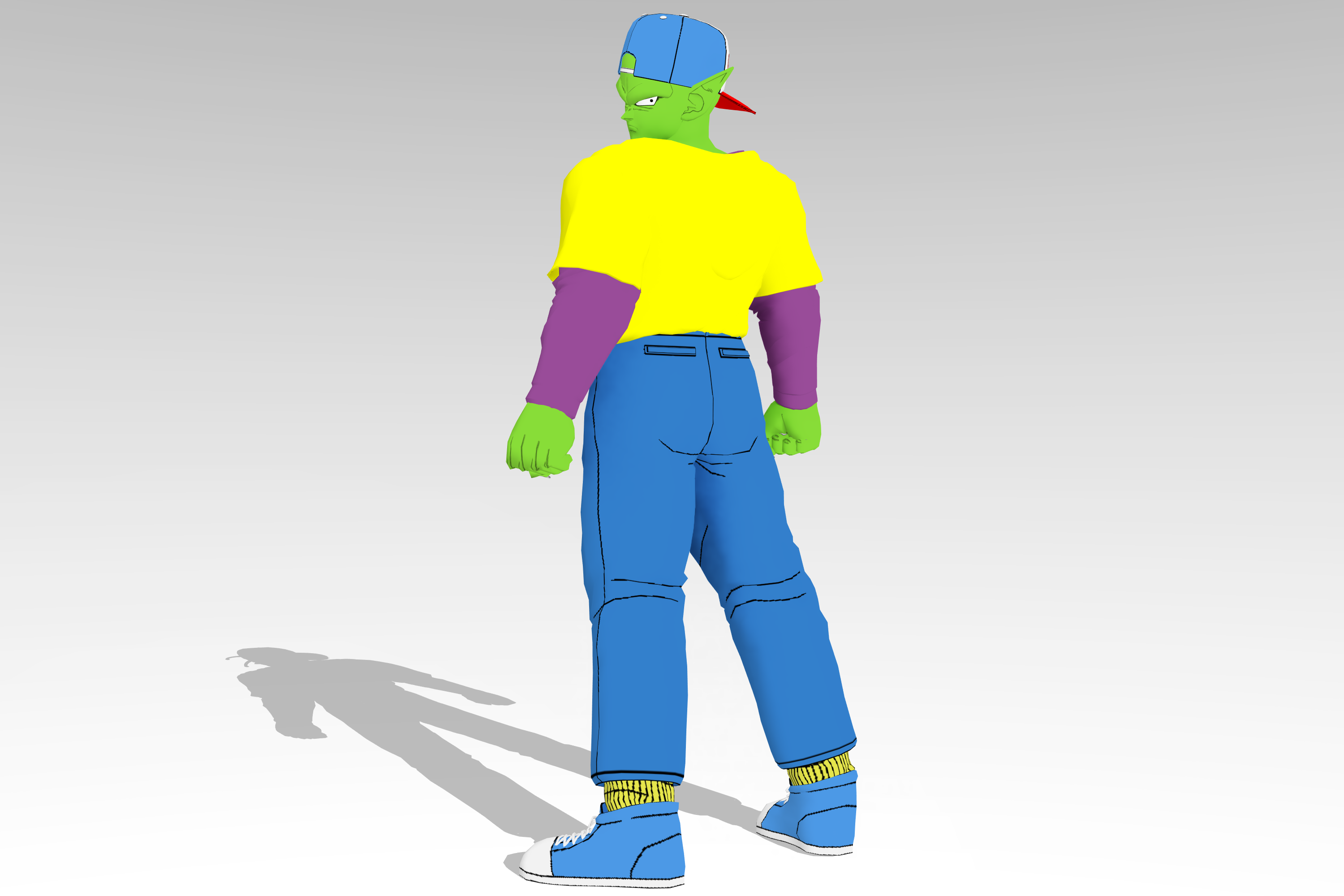 Piccolo (alt. clothes) MMD DL by Adun175 on DeviantArt