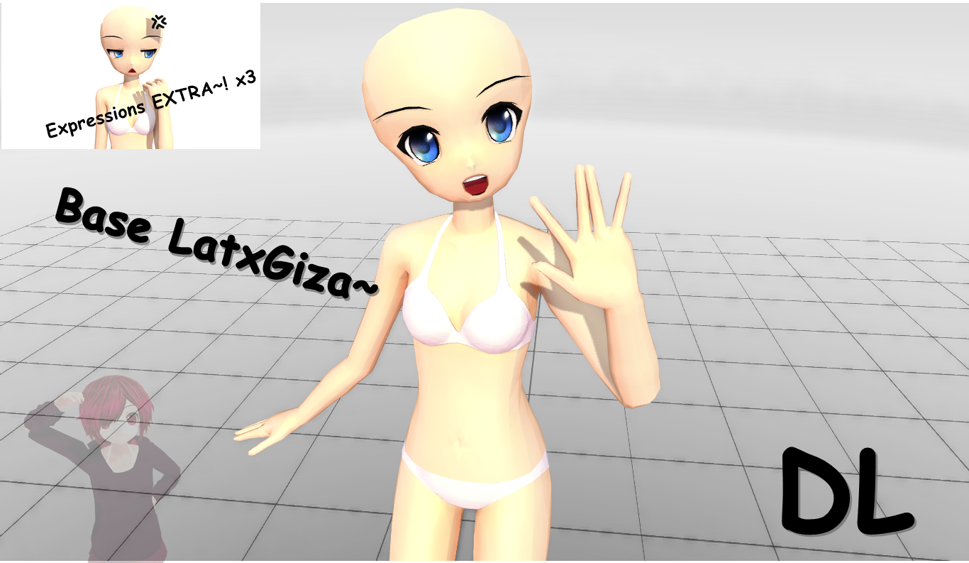 [MMD] LatxGiza Base Female [+DL]